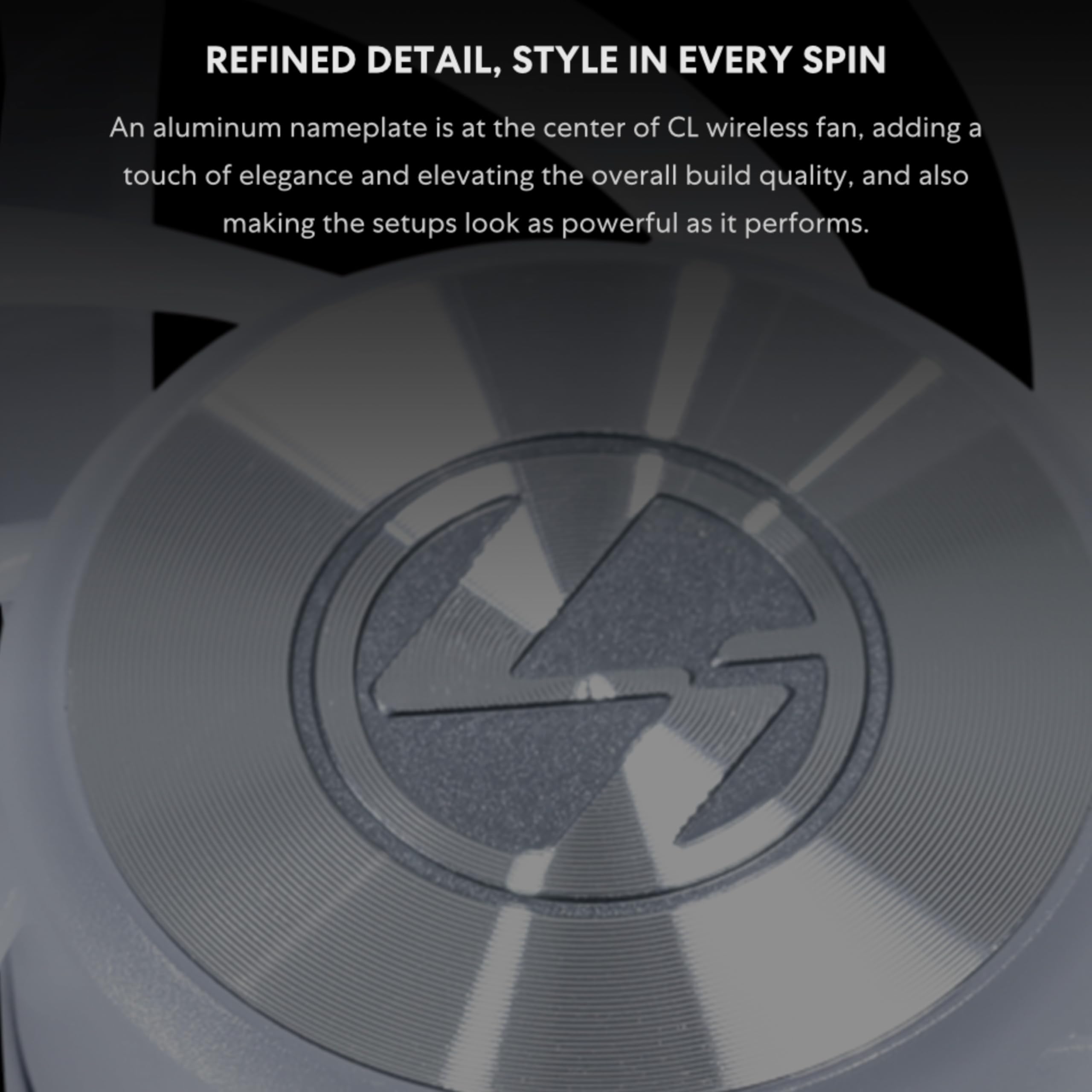 Lian Li UNI Fan CL120 ARGB 120mm PWM Fans - Triple Pack - 2.4 GHz Wireless Signal RGB & PC Case Fans Control - Daisy-Chain - Dual Light Zones - FDB - Controller Included & Required - White (12CL1W3W) - Image 5