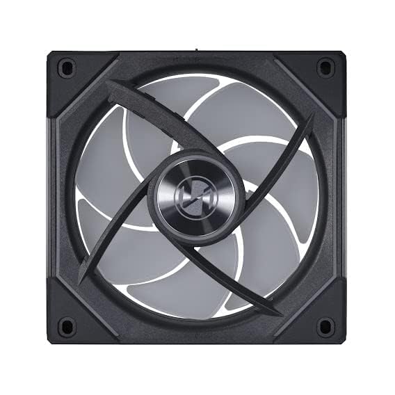 Lian Li UNI Fan SL-Infinity 120-Single Pack-ARGB Fan-Infinity Mirror-Daisy-Chain Design-Customizable Lighting Effects-One Cable Connection-Without Controller-Black-(UF-SLIN120-1B) - Image 5