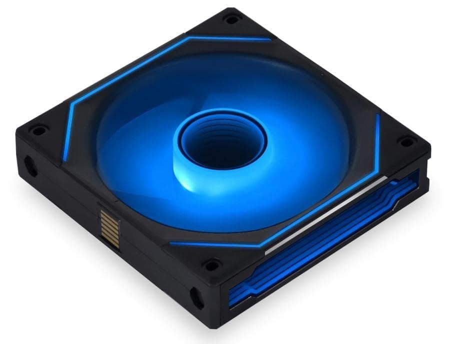 Lian Li UNI Fan SL-Infinity 120-Single Pack-ARGB Fan-Infinity Mirror-Daisy-Chain Design-Customizable Lighting Effects-One Cable Connection-Without Controller-Black-(UF-SLIN120-1B) - Image 8